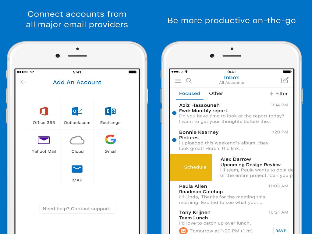 Outlook for ios revamp